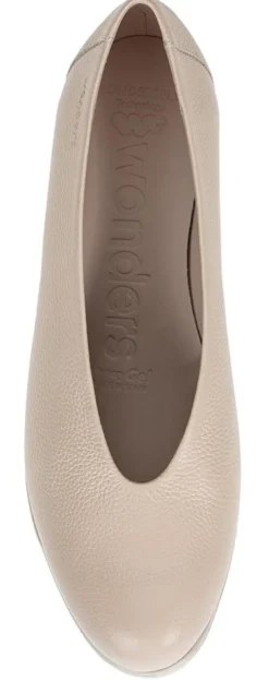 Ballerinasko tykk såle 33100 beige
