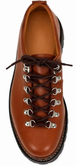 Casual snøresko LV10478 cognac