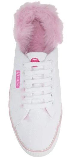 2999-cotfur-50 hvit/rosa