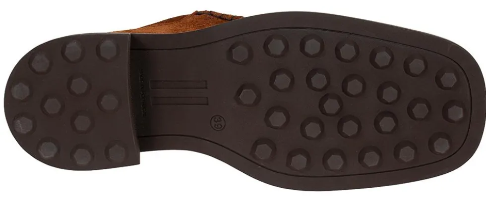 Loafer Eralia brun semsket