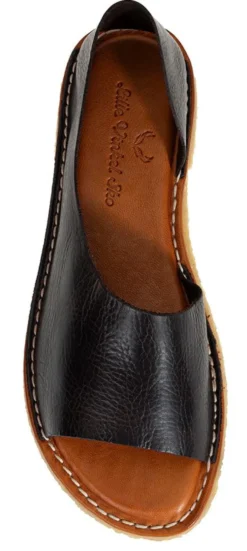 Sandal 7155b mørkebrun