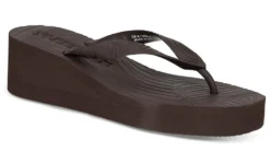 Sandal High Platform brun