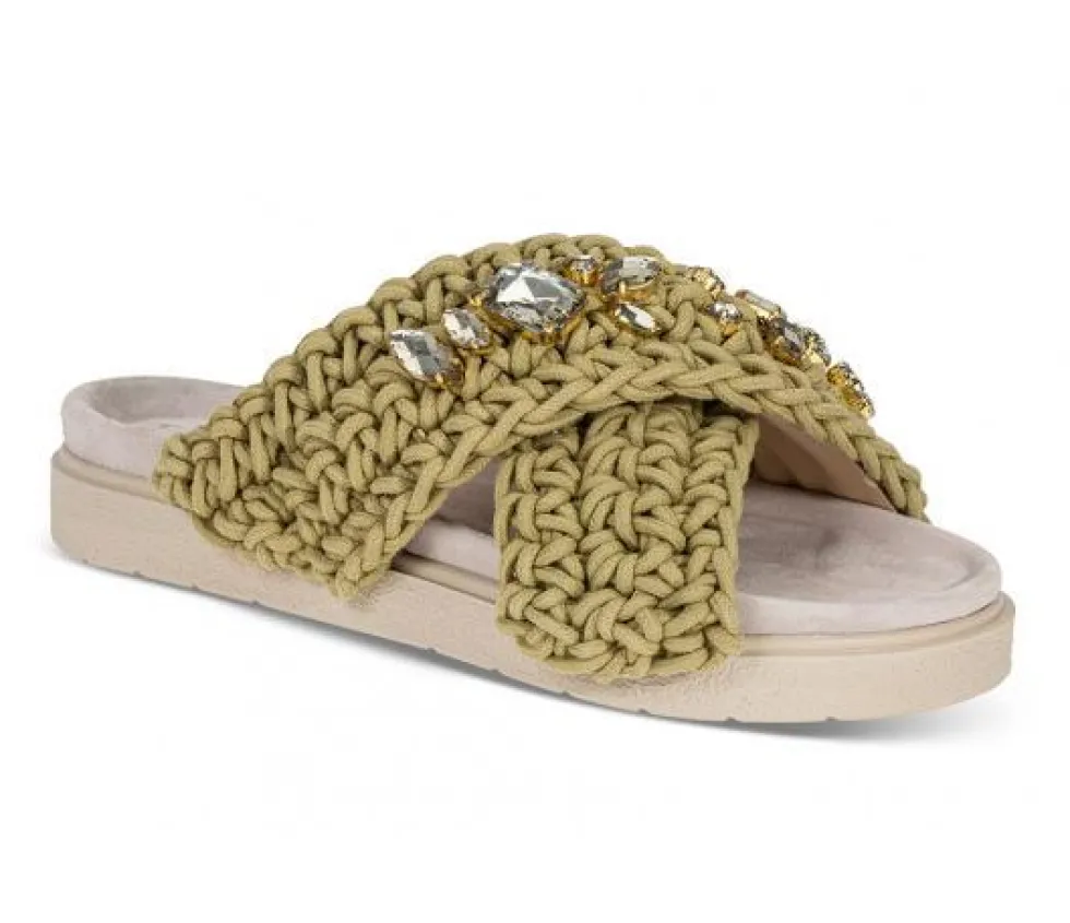Sandal Woven stone-70