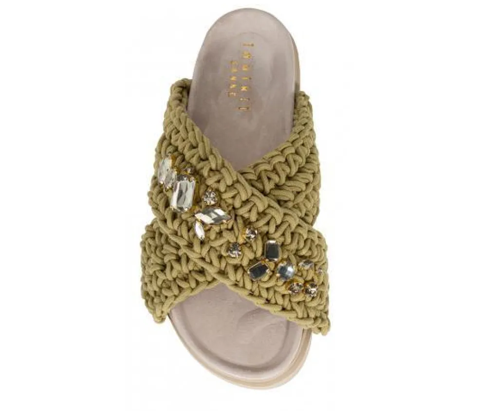 Sandal Woven stone-70