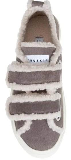 Shearling Low Velcro 35202 grå