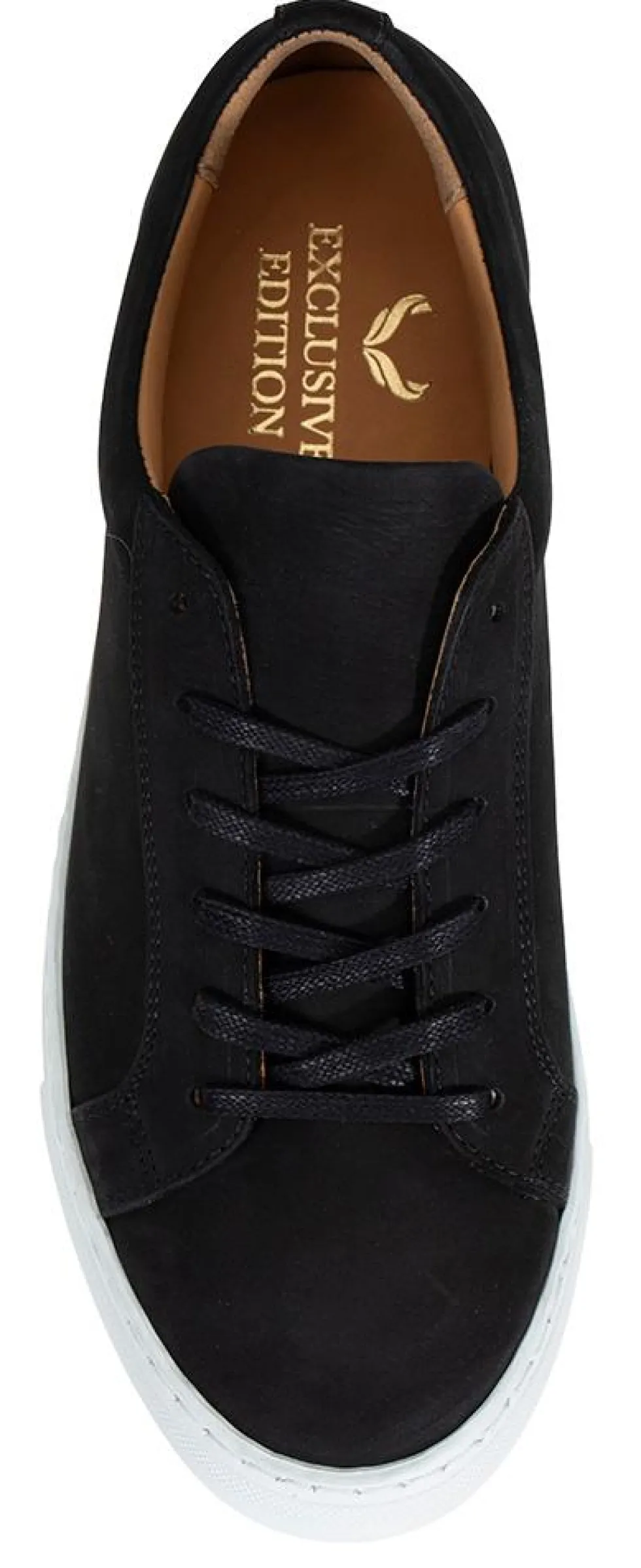 Sneakers Pontifi sort nubuck