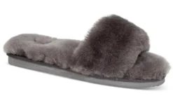 Tøffel Slide Luxe grå